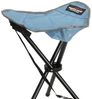3Bein Dreibeinhocker Campinghocker Anglerhocker Tragegurt Petrol H51cm Bild 3