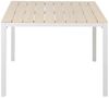 Beliani 'PRATO' Gartentisch Set, Kunstholz beige, 95x95x74 cm Bild 5