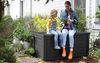 Keter Gartenbox "NORTHWOOD" 623L 157x72x69cm Deckel bis 270kg belastbar, abschließbar Bild 3