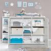 roba Kinderzimmerset 'Constantin' 2-teilig - Bett 60 x 120 - Wickelkommode - Weiß Bild 4