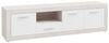 Forte BACCIO TV-Schrank 180, modernes Lowboard, 3 -türig, 1 Schublade, Holzwerkstoff, Artisaneiche Holzdekor|Weiß, 177,4 cm breit x 49,9 cm hoch x 41 cm tief Bild 3