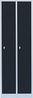 Steelboxx Spind Garderobenschrank Stahlschrank Metallschrank Kleiderspind 180 x 60 x 50 cm lichrgrau/anthrazit 2 Abteile 510128 Bild 4
