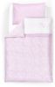Träumeland TT12503 Bettwäsche Krönchen rosa, 2-teilig, 80x80 + 35x40 cm Bild 1
