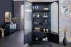 riess-ambiente Vitrine PARIS 180cm schwarz / gold (Einzelartikel, 1-St) Wohnzimmer · Metall · Glas · Stauraum · Küche · Modern Design Bild 4