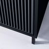 Lomadox Lowboard LAURO-161, Fernsehtisch Fernsehschrank TV-Schrank Indigo blau Rillenoptik 165 cm Bild 4