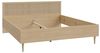 Forte CALASETTA Bettgestell 180x200 cm, Boho-Bettgestell, Holzwerkstoff, Elegancia Eiche |Technorattan, 187,4 cm breit x 90 cm hoch x 206 cm tief Bild 4