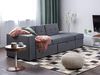 Schlafsofa 3-Sitzer Polsterbezug dunkelgrau FALSTER Bild 2