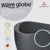 Scheurich Übertopf Wave Globe Serie 250 schwarz granit Ø 30 cm Bild 3