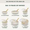 GreenPan Padova Reserve 6-tlg. Topf&Pfannenset Creme Bild 3
