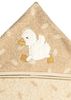 Sterntaler Kapuzen Badetuch aus Jaquard Frottee 100x70 cm mit Applikation Ente Edda Lou, Bild 4