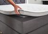 Boxspringbett MARILLO anthrazit 7-Zonen TFK wendbar H2/H3 180x200 Bild 5
