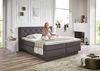 Boxspringbett MARILLO anthrazit 7-Zonen TFK wendbar H2/H3 180x200 Bild 2