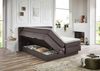 Boxspringbett MARILLO anthrazit 7-Zonen TFK wendbar H2/H3 180x200 Bild 4