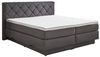 Boxspringbett MARILLO anthrazit 7-Zonen TFK wendbar H2/H3 180x200 Bild 1