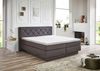 Boxspringbett MARILLO anthrazit 7-Zonen TFK wendbar H2/H3 180x200 Bild 3