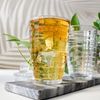 6 Trinkgläser 320 ml mit Struktur Saftgläser Cocktailgläser Longdrinkgläser Bild 2