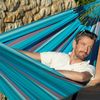 La Siesta Hängematte BRISA wave blau klassische Doppel-Hängematte Outdoor Bild 2