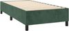 vidaXL Polsterbett mit Matratze Dunkelgrün 90x190 cm Samt Bild 4
