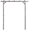 vidaXL Garten-Pergola Grau 200x40x205 cm Imprägniertes Kiefernholz 313567 Bild 5