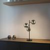 HOME DELUXE Tischlampe aus Glas VIOLA - Rauchgrau Bild 2