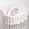 babybay Verbindungsbacken zum Laufstall passend für Modell Original, Midi, Maxi und Boxspring, beige lackiert Bild 3
