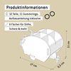 Werkhaus Stiftebox Wohnwagen braun Stifte Köcher Halter WE2034 Bild 2
