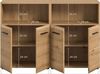 Badezimmer-Set >Ice< in artisan oak - 120x80x30cm (BxHxT) Bild 2
