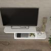 TV-Lowboard hängend Kershaby 120x30x19 cm Weiß [en. casa] Bild 5
