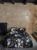 Essenza 'Fleur' Bettwäsche, Blooming Black, 135x200 cm + 1 x 80x80 cm, Satin Bild 3