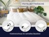 ZOLLNER Bettwäsche, Baumwoll-Satin, 2 teilig, 100% Baumwolle, vom Hotelwäschespezalisten, mit Streifen Bild 4