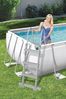 Bestway Power Steel Stahlrahmenbeken - 404 x 201 x 100 cm - Mit Filterpumpe und Leiter 6. 478 L Bild 3