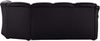 Cavadore Ecksofa Bensil mit Federkern / Polsterecke in Kunstleder / 265 x 94 x 215 / Lederoptik Schwarz Bild 4