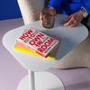 NOORA Side Table - White - Scandinavian White - Height 50 cm Bild 4
