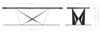 Esstisch Edge 280x100 XL Akazie Natur Spider Flachstahl Edelstahl Live-Edge Bild 3