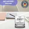Lasernauten Whiskyglas Whiskyglas mit Gravur Geschenk für den Chef Boss witzig Trinkglas, mit Gravur Bild 3