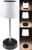 LED Akku Tischleuchte 29cm, dimmbar 115-290mm ausziehbar, Warmweiß Bild 3