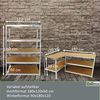 XXL Schwerlastregal 180x115x60 cm 875 kg Traglast Lagerregal Kellerregal Bild 2