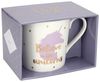 Depesche Porzellan Becher mit Sprüchen und Buchstaben Bild 2