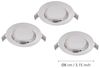 Eglo 94236 GU10 LED Einbauleuchte PENETO chrom max. 3X3W Bild 2