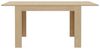 Forte CALASETTA Esstisch 120, moderner Esstisch, ausziehbar auf 175 cm, Holzwerkstoff, Elegancia Eiche Holzdekor, 120 (175 cm) breit x 78,2 cm hoch x 85,2 cm tief Bild 5
