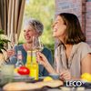 Leco Profi-Pavillon, Aluminium / Stahl braun / beige, 300x365 cm Bild 4