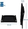 yourGEAR Klappstuhl Campingstuhl Lipari 3D Mesh gepolsterter Klappstuhl Stuhl Gartenstuhl Bild 4