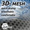yourGEAR Klappstuhl Campingstuhl Lipari 3D Mesh gepolsterter Klappstuhl Stuhl Gartenstuhl Bild 5