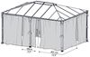 Palram - Canopia Polyester Vorhänge für Pavillon Bild 4