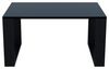 AKKE Außergewöhnlicher Couchtisch Beistelltisch für Wohnzimmer | Kaffee Tee Wohnzimmertisch Tisch | Coffee Table | Zimmer Schlafzimmer Möbel | Deko Modern Schwarz 100 x 60 x 55 Bild 5