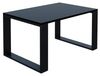 AKKE Außergewöhnlicher Couchtisch Beistelltisch für Wohnzimmer | Kaffee Tee Wohnzimmertisch Tisch | Coffee Table | Zimmer Schlafzimmer Möbel | Deko Modern Schwarz 100 x 60 x 55 Bild 3