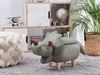 Hocker TRICERATOPS Dunkelgrün Bild 2