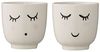 Bloomingville Smilla Becher 2er Set 180ml Keramik Wasserbecher Saftbecher dänisches Design Bild 1