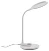 Lindby Schreibtischlampe Valtaria, LED, Kunststoff Weiß Farbwechsel warmweiß / tageslicht IP20, 1 x 7,2 W LED, Farbwechsel warmweiß / tageslicht Bild 1