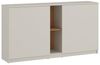 Lomadox Jugendzimmer-Set FIER-129, (Sparset, 4-tlg, Bett Sideboard Kleiderschrank Schreibtisch), kaschmir mit Eiche, Jugendbett 120x200cm, grifflos Bild 4
